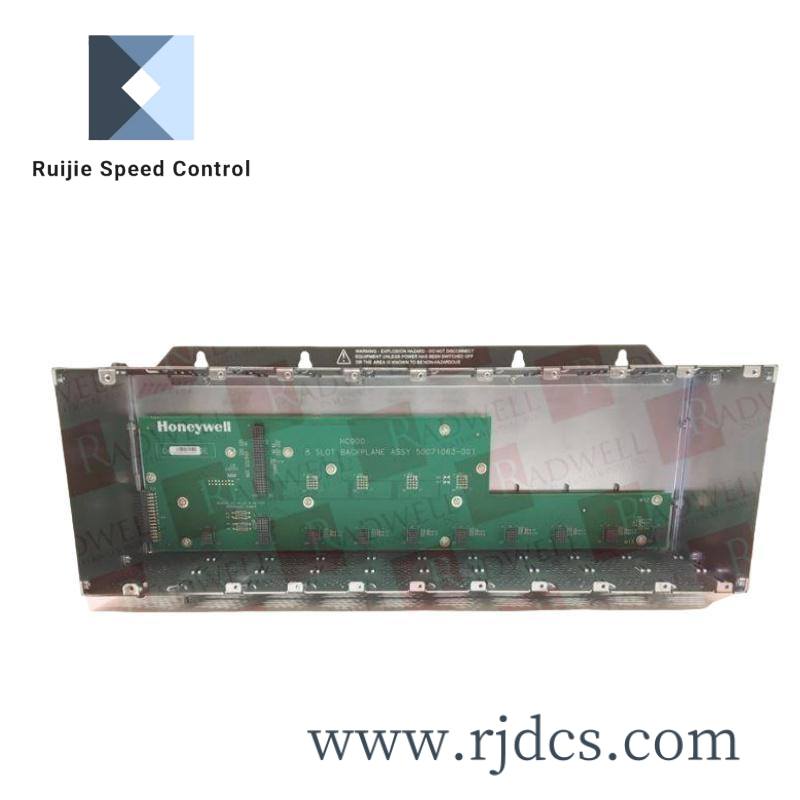 900r08r-0200_honeywell_i_o_rack_8_slot_red_power_assbly.jpg Honeywell 51403355-204 Industrial Control Module