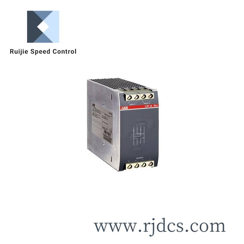 abb_cp-a_ru_1svr427071r0000_redundancy_unit.jpg ABB HESG448267R1021 Industrial Control Module, High Precision & Reliable Performance