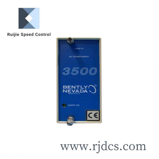 bently_nevada_3500_15e_ac_power_supply_module.jpg Bently Nevada 3500/15 DC 133945-01 - Industrial Automation Control Module
