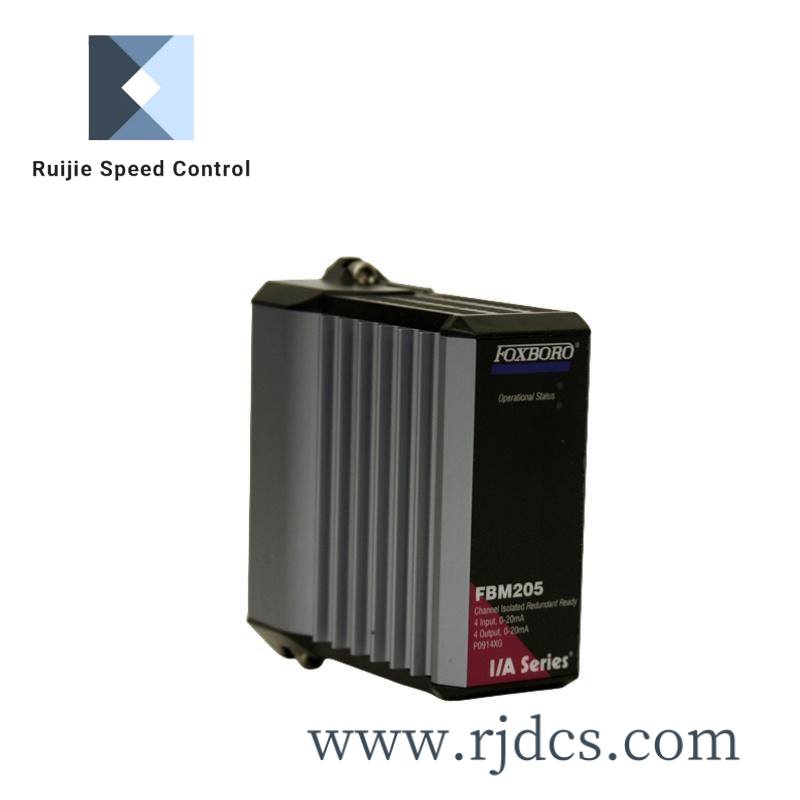 foxboro_fbm205_p0914xg_i_o_module.jpg FOXBORO P0926JM-0A Control Module for Industrial Automation Systems