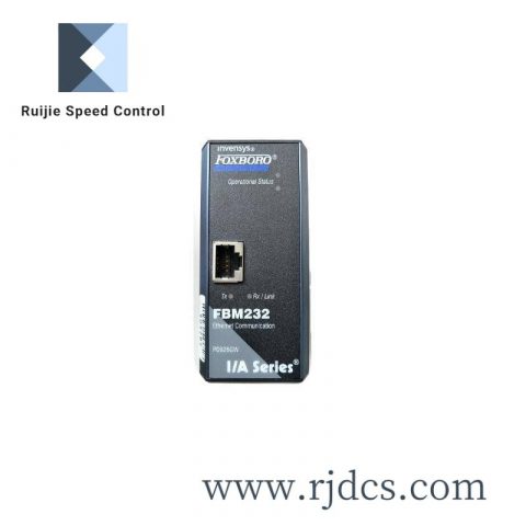 FOXBORO D0139NZUSPP Control Module, High Performance Industrial Automation