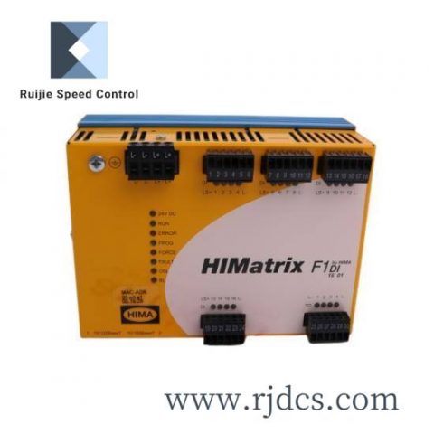 HIMA F1DI16 01 Advanced Industrial Control Module | High-performance Digital Input Module