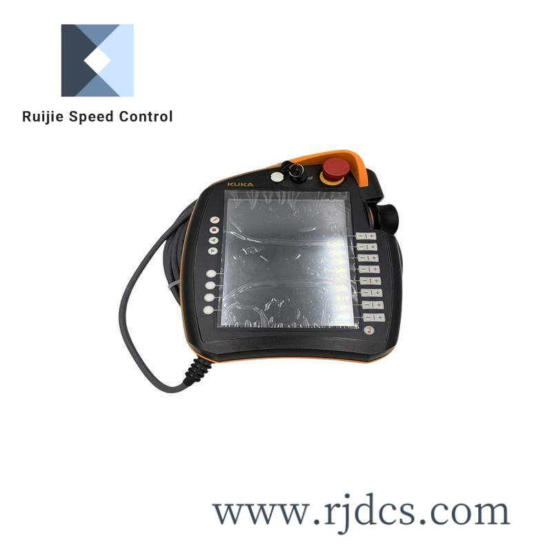 kuka_krc4_00-168-334_keypad_teach_pendant.jpg KUKA KSP600-3x20/00-198-266 Robot Controller for Industrial Automation