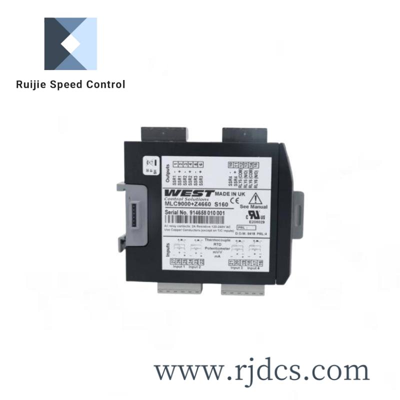 mlc9000_z4660_west_temperature_control_system.jpeg West Controls MLC9000+Z4660 Industrial Temperature Control System, Precision and Efficiency in Manufacturing Processes