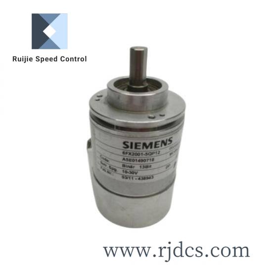 siemens_6fx2001-5qp12_encoder_abs_13_bit_clamp.jpg SIEMENS 6FX2001-5QP12 Absolute Value Encoder, High Precision Industrial Measurement Device