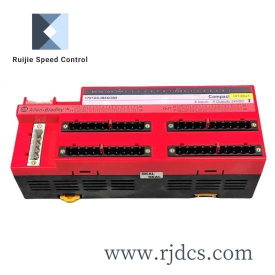 1791-dsib8xob8_compact_block_module.jpg Allen-Bradley 1791-DSIB8XOB8 Compact Logix Modular Controller, High Performance I/O Module for Industrial Automation