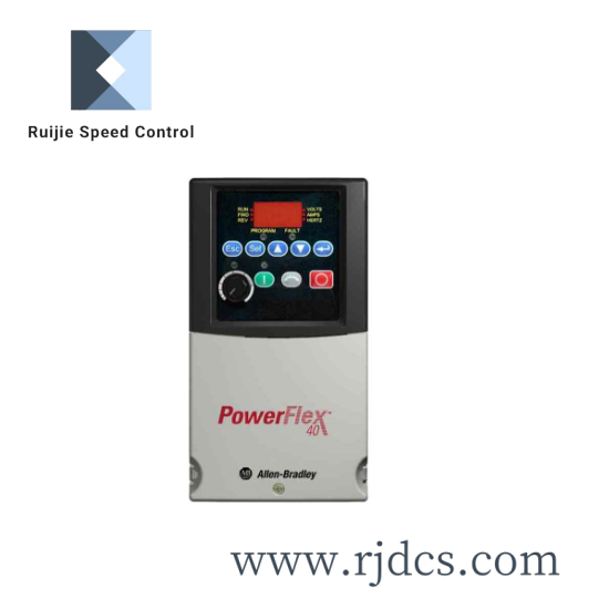 22b-e9p9n104_powerflex4_ac_drive.png A-B PowerFlex 40 22B-E9P9N104 - 5.5 kW (7.5 HP) AC Drive