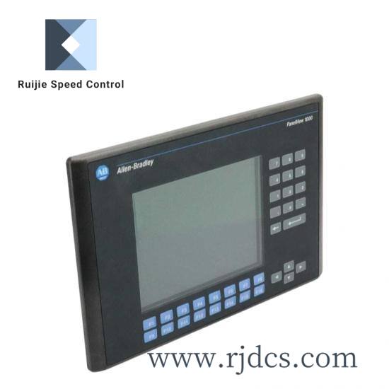 2711-k10c10_panelview_1000_color_key_devicenet_rs-232-printer_c_1.jpg Allen Bradley 2711-K1 Operator Interface, Human-Machine Interface Module