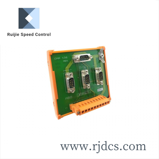 abb_cma136_generator_relay_terminal_board.png GE DS3820SFEB Speedtronic Module - Control Assembly for Turbine Systems