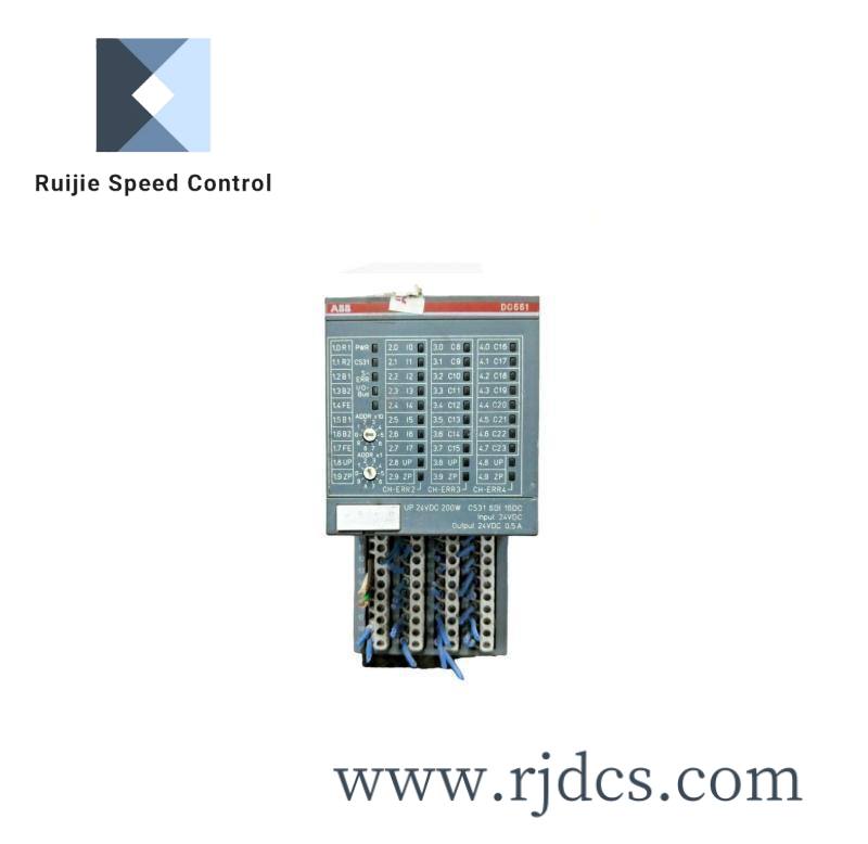 abb_dc551-cs31_1sap220500r0001_bus_module.jpg ABB 3BHE037941R0001 Industrial Control Module