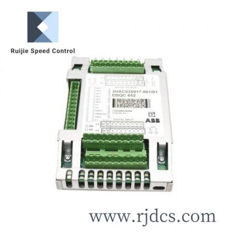 ABB DSQC652 - 3HAC025917-001 I/O Unit, Industrial Control Module
