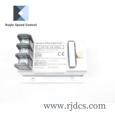 Bently Nevada 81724-00-08-10-02 Proximity Probe - Industrial Monitoring Solution