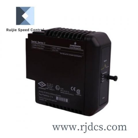 Emerson IC640WMI910RR Field Control Series 90 XT/AT Parallel/Serial Interface Card