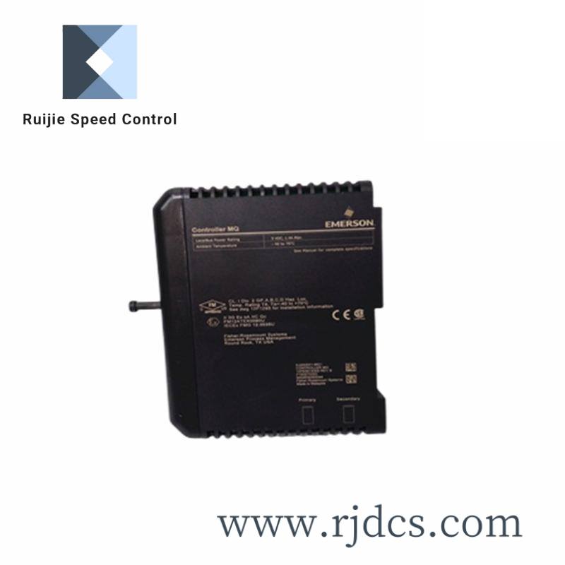 emerson_kj2005x1-mq1_12p6381x022_mq_controller.jpg Emerson MTR-3S43-H-R-B-C-SRRWhedco NEMA 56C 24V Brake, Seal Servo Motor