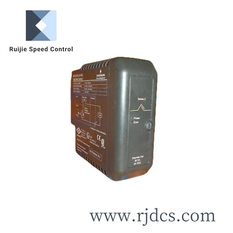 emerson_kj3204x1-ba1_12p3275x022_discrete_output_module.jpg Emerson 44A749939-001 CPUs for PACSystems RX7i & Series 90-70 Parallel I/O Module