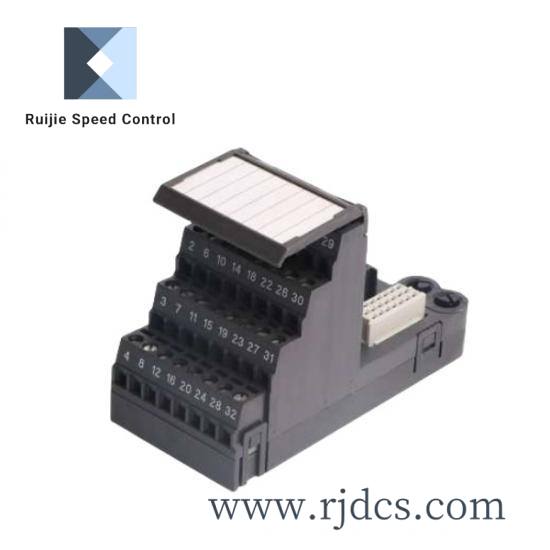 emerson_kj4001x1-ca1_i_o_terminal_block.jpg Emerson KJ4001X1-CA1 I/O Terminal Block, 24V at 2A Input, DeltaV Series