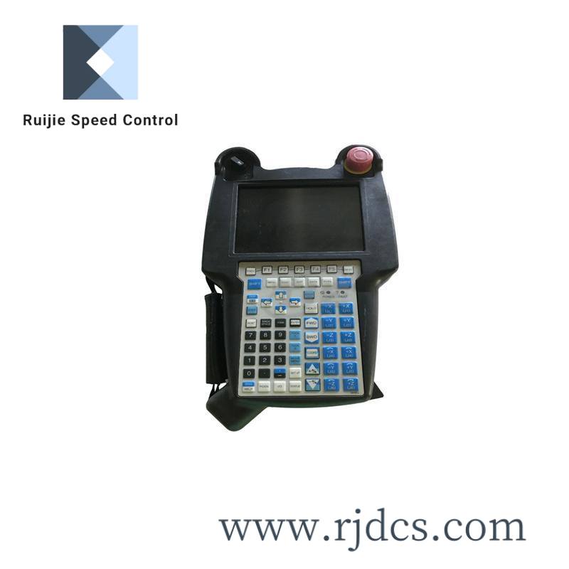 fanuc_a05b-2518-c200_c202-c204_teach_pendant.jpg FANUC A05B-2518-C200 Teach Pendant for Robotic Programming and Operation
