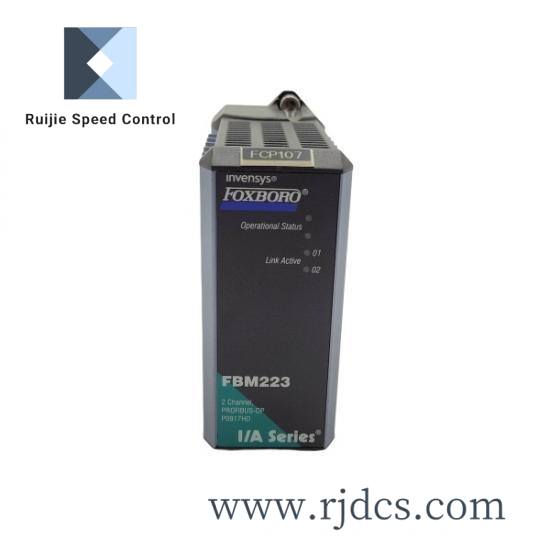 fbm223_communication_interface_module_foxboro.jpg Foxboro P0917HX Module for Industrial Automation