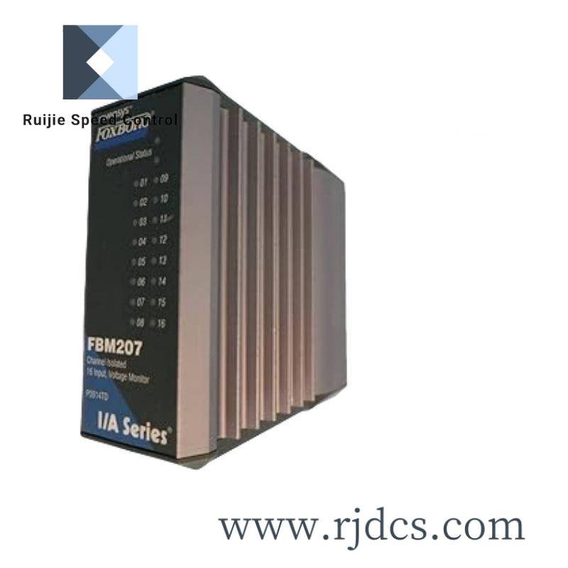 foxboro_fbm207_p0914td_channel_isolated_monitor-1.jpg Foxboro P0970WX Control Module for Industrial Automation Systems