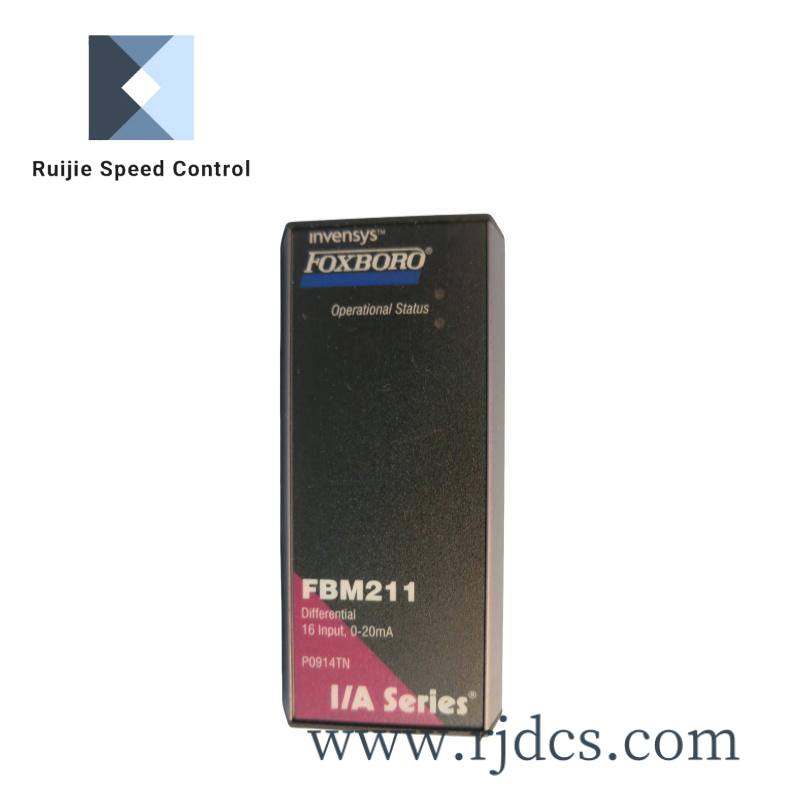 foxboro_fbm211.jpg FOXBORO P0912CM Industrial Control Module