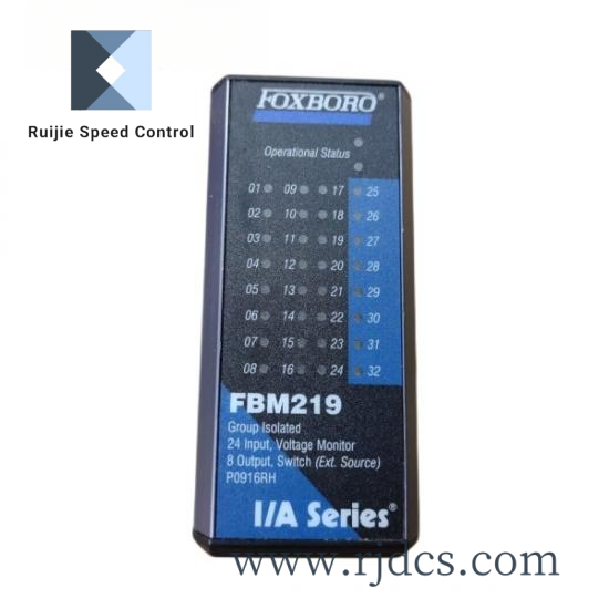 foxboro_fbm219_p0916rh_group_isolated_24_input_voltage_monitor-1.png Foxboro FBM203C Digital I/O Module for Industrial Automation