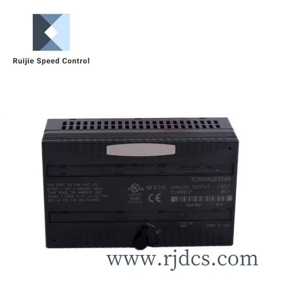 ge_fanuc_ic200alg326_versamax_plc.jpg GE IC200ALG326 Analog Output Module, Industrial Automation Control
