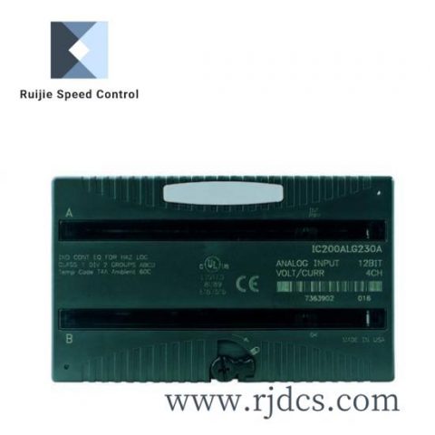 GE IC200ALG326F Analog Input Module