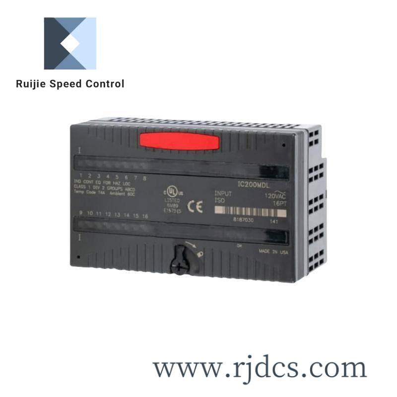 ge_fanuc_ic200mdl330_network_interface_unit.jpg GE DS3820MSAB1A1A - Core Component for Industrial Control Systems