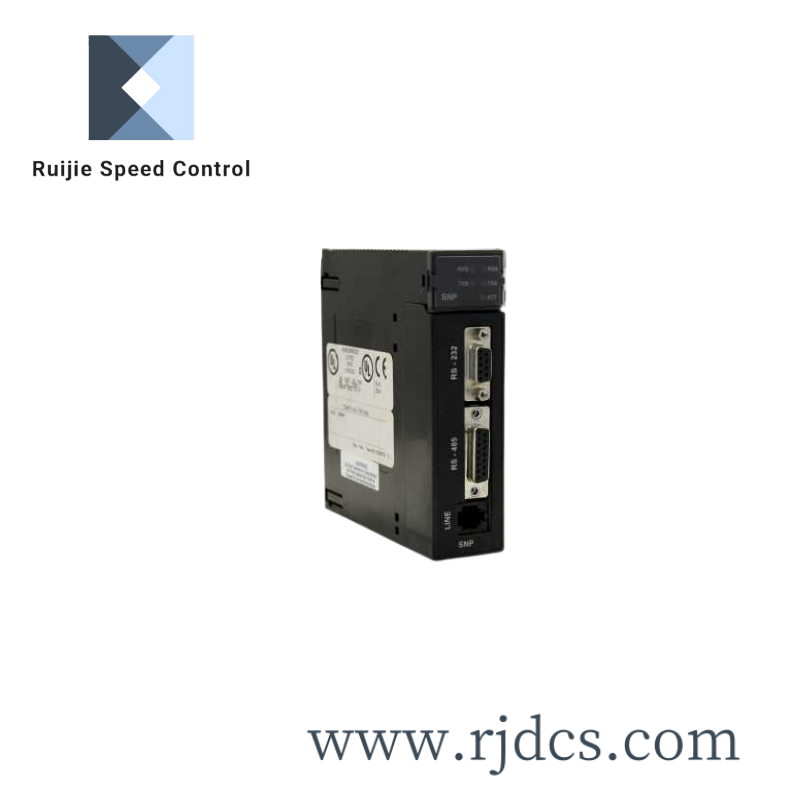 ge_he693snp900_snp_interface_module.png Emerson HE693SNP900 Communication Module with RS-232 & RS-485 Ports for Series 90-30 Control Systems