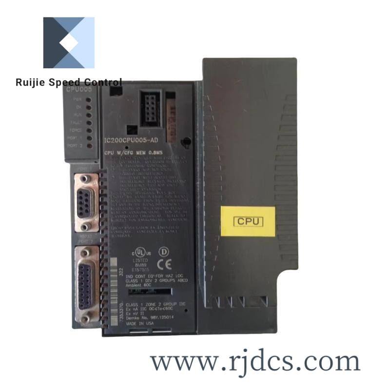 ge_ic200cpu005_cpu_module.jpg GE IC641SWP710 Industrial Automation Controller Module