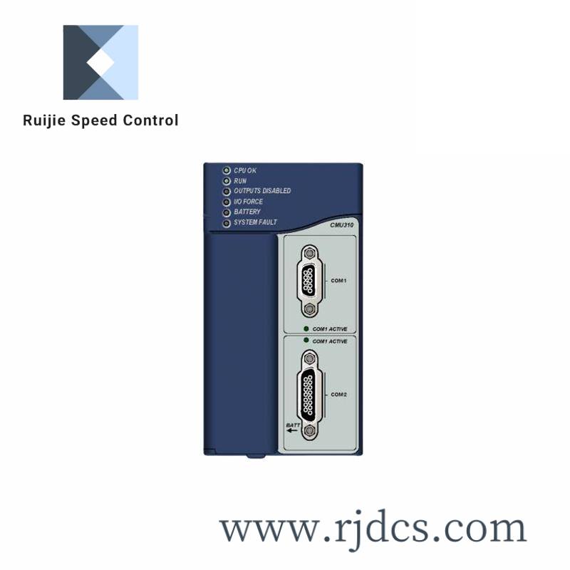 ge_ic695cmu310_communications_module.jpg GE IC695CMU310 Redundant Ethernet CPU Module