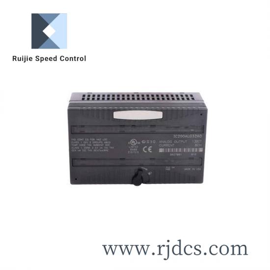 general_electric_fanuc_ic200alg326_analog_output_module.jpg GE IC200ALG326 Analog Output Module, Industrial Automation Control