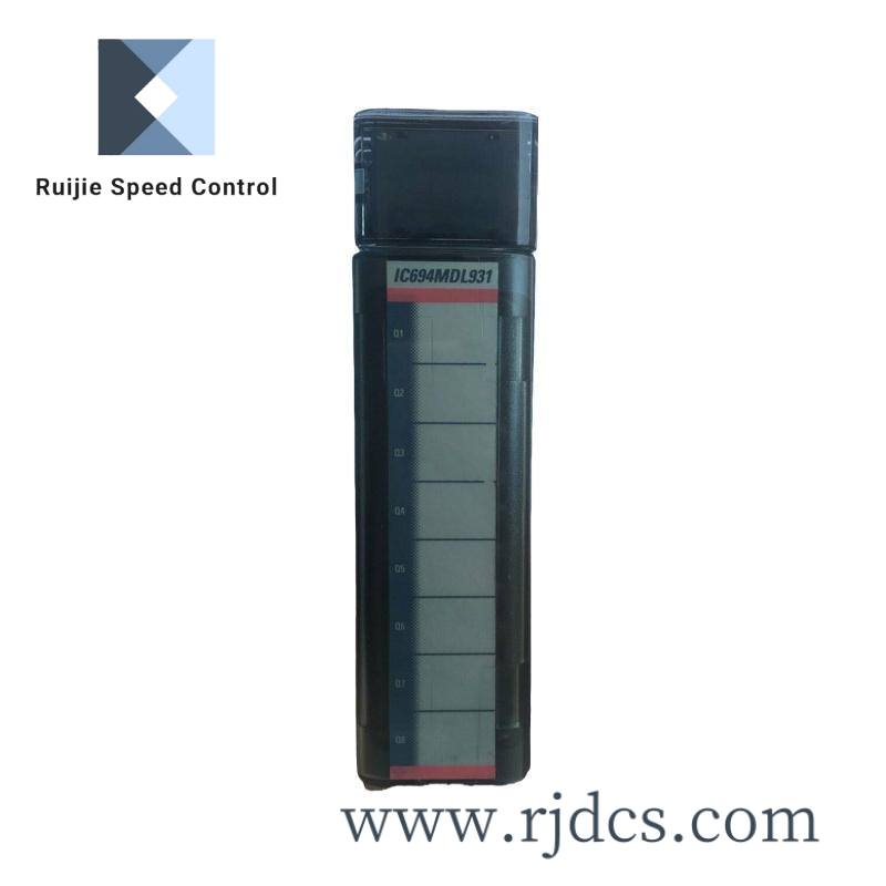 ic694mdl931_ge_rx3i_ac_dc_voltage_output_module.jpg Emerson IC694MDL931 Discrete Output I/O Module, Relay 3 Amp Form B and C, 8 Point Isolated