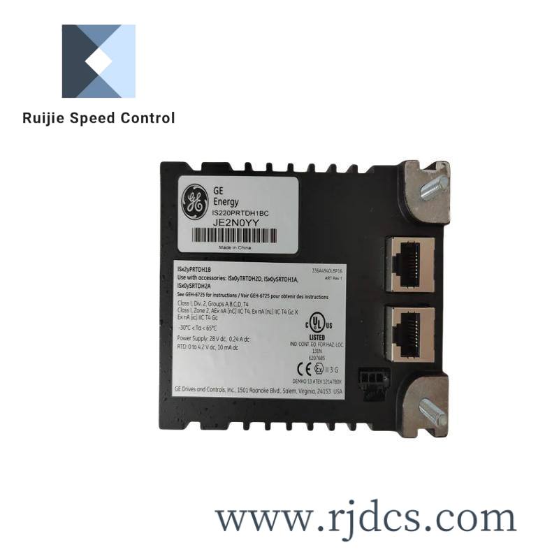 is220prtdh1b_ge_rtd_i_o_module.jpg GE-FANUC IS220PRTDH1B Precision Control Module for Industrial Automation