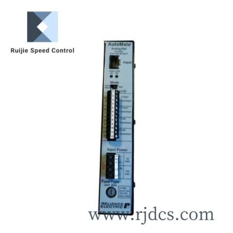 Reliance 61C350 0-10V DC Analog Rail Module for AutoMax DCS