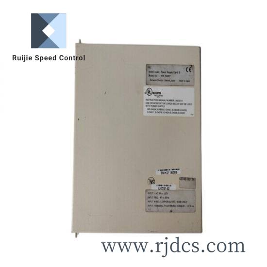 reliance_wr-d4007_power_supply.jpg Reliance 51381-11 Control Board, Advanced Industrial Drive Component