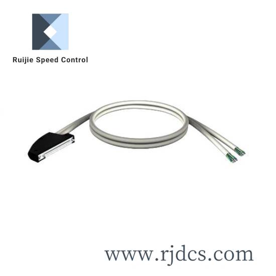 schneider_bmxfcc501_discrete_input_output_cable-1.jpg Schneider BMXFCC501 Preformed Cordset – High Performance 40-way Connector + HE10 Connector