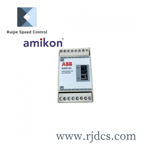 ABB NAIO-03 Analog I/O Extension Board for Industrial Control Systems