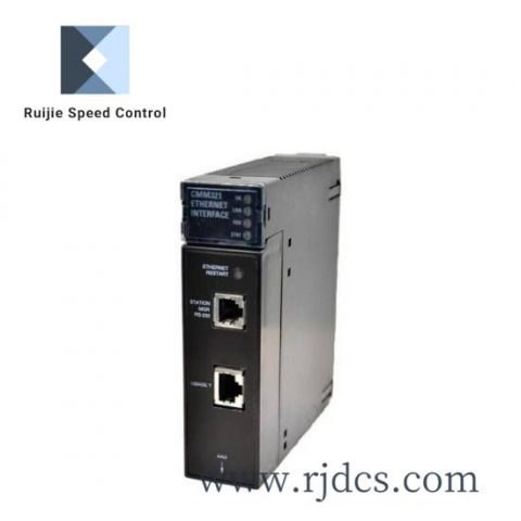 GE IC693CMM321 Ethernet Interface Module, 3-Port Module for Enhanced Connectivity