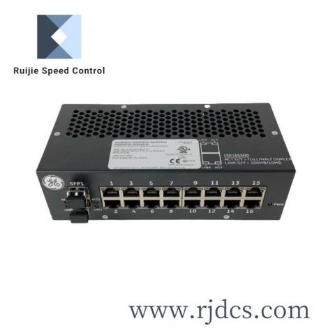 GE IS420ESWBH2A Industrial Ethernet Switch, High-Speed Networking Solution