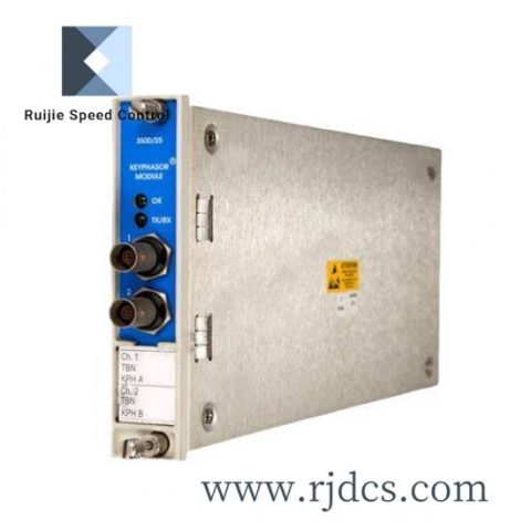 BENTLY 3500/25 125792-01 Vibration Monitoring Module