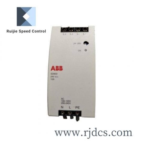 ABB SD833 Sequential Control Logic Module for Industrial Automation