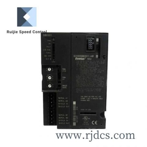 GE IC200GBI001 Ethernet Module with Internet Technology
