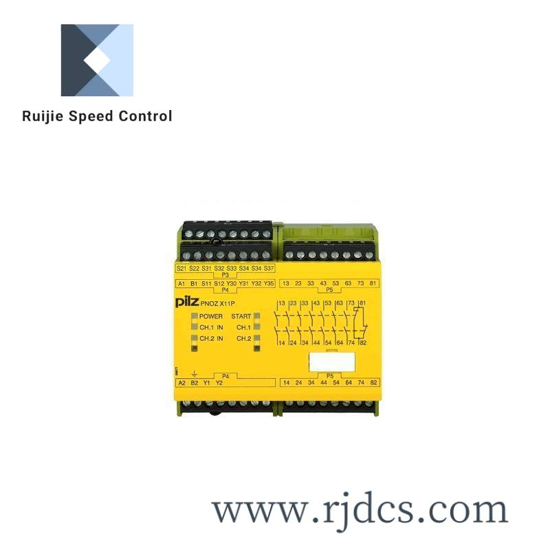 pilz_680003_4753l4_2.jpg Pilz 680003 4753L4 Safety Relay Module, Industrial Automation Component