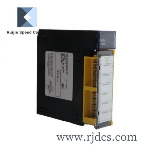 GE HE693RTD600 Precision RTD Input Module, Low Resolution, Industrial Control Automation