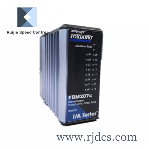 FOXBORO FBM207C RH917GY System Module, Industrial Control Solutions