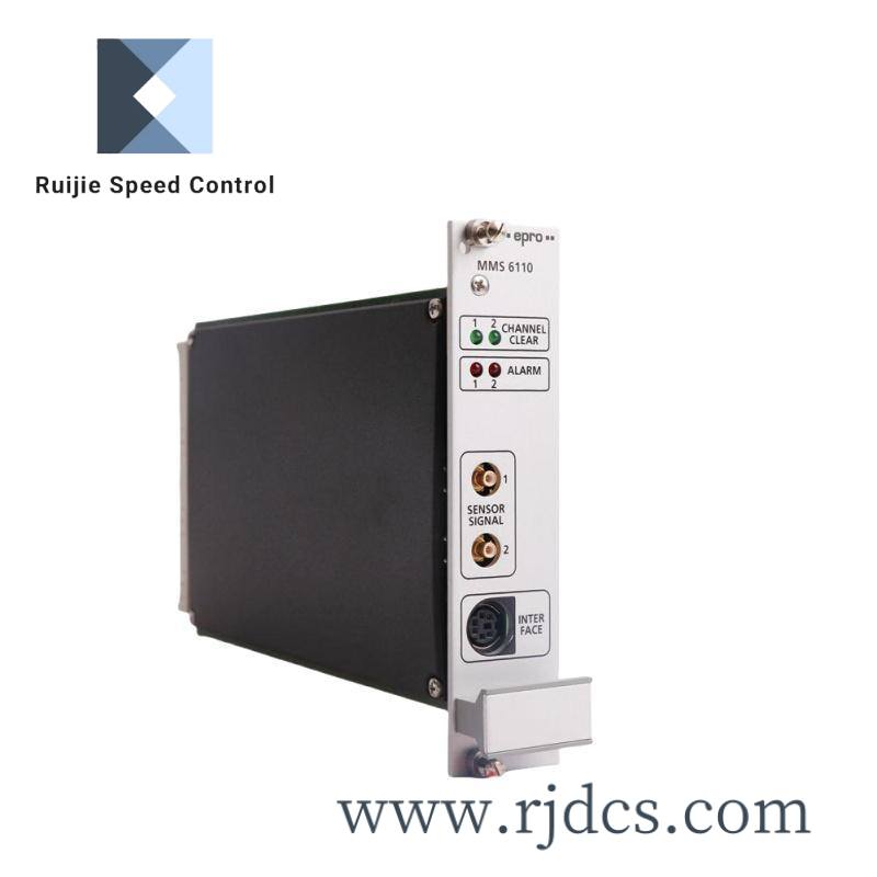 epro_mms6110_1.jpg EPRO PLC MMS6110 - Advanced Relative Rotor Vibration Monitoring Module